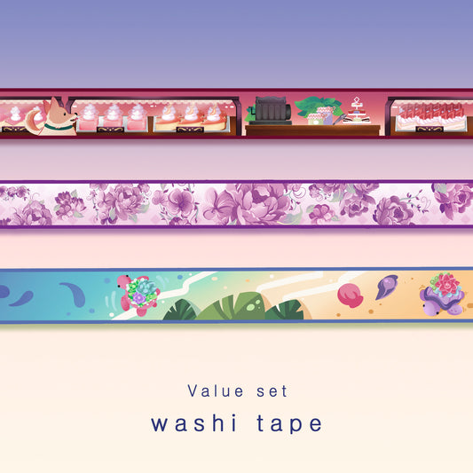 [Washi tape set] - value set