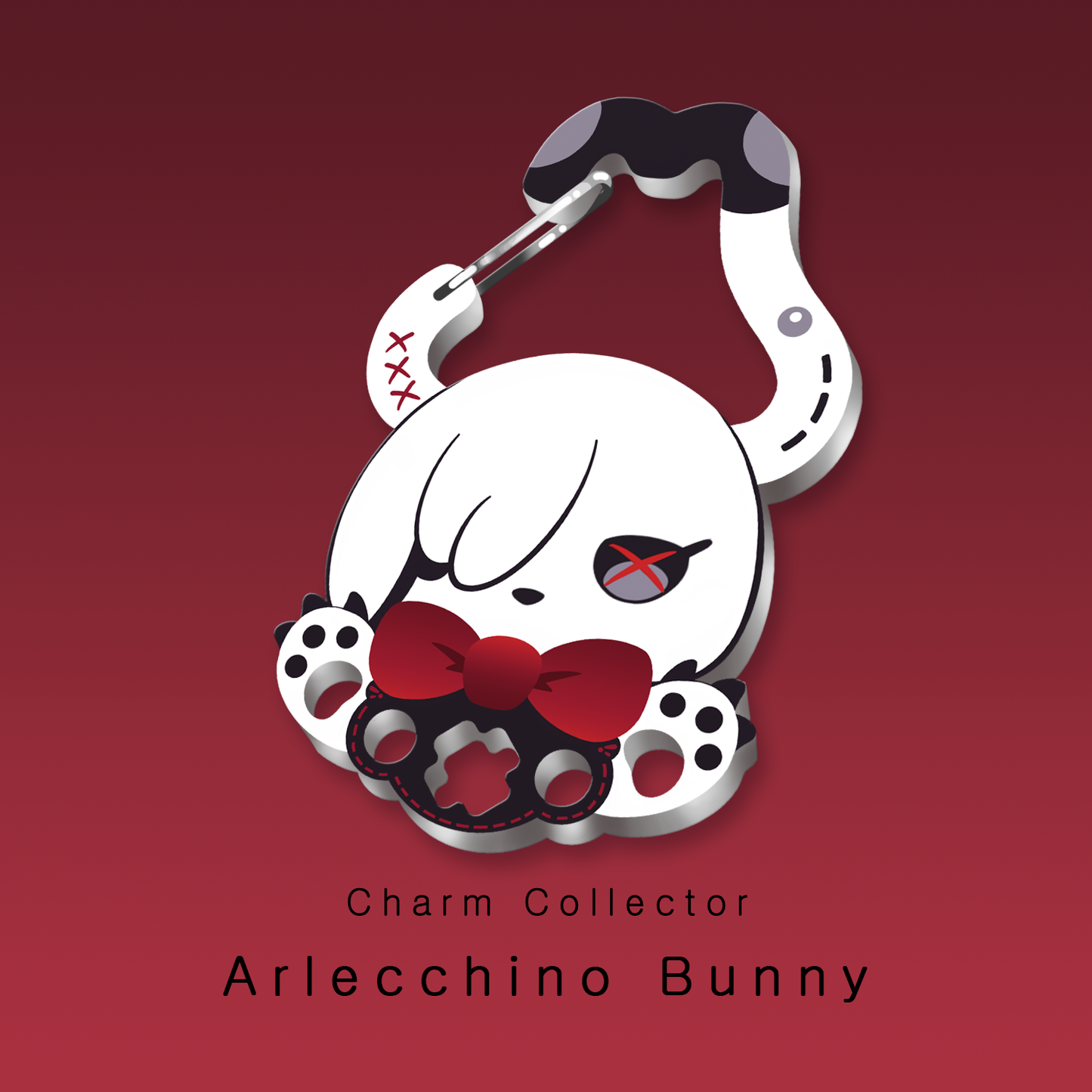 Pre-order [ Genshin Impact ] Arlecchino bunny - Charm Collector