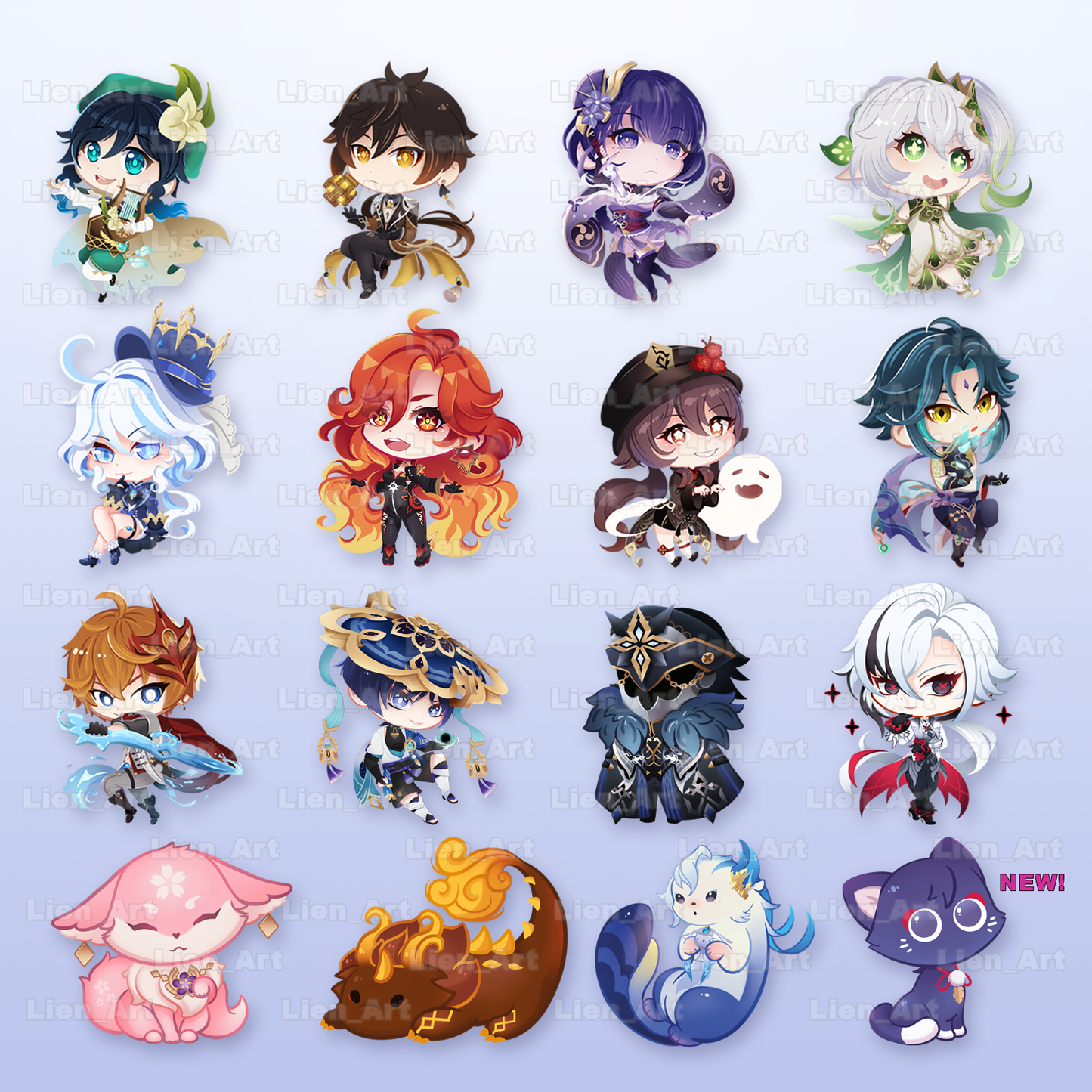 New charms added! [Genshin Impact] Charms