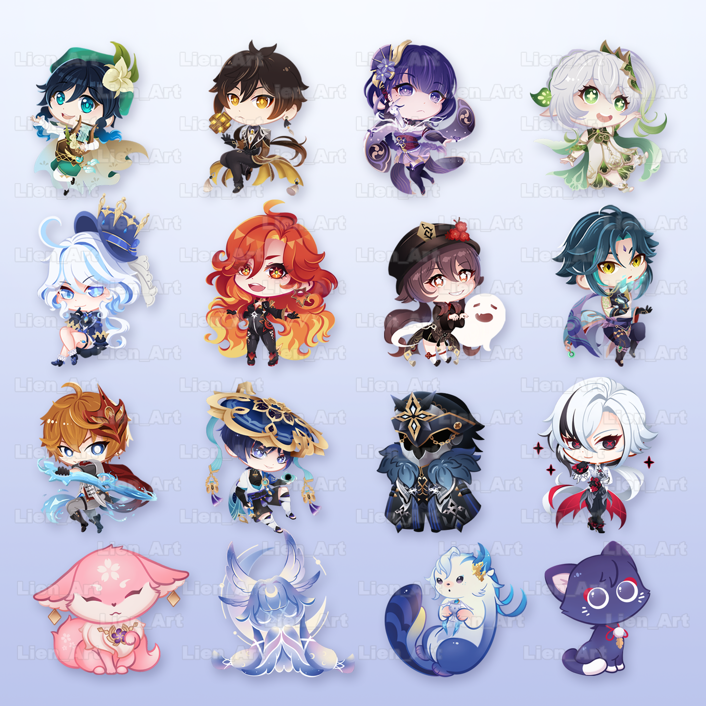 New charms added! [Genshin Impact] Charms