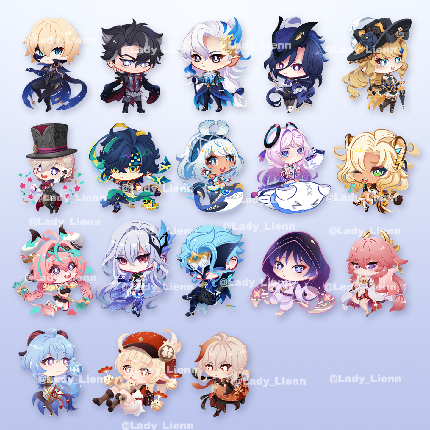 New charms added! [Genshin Impact] Charms