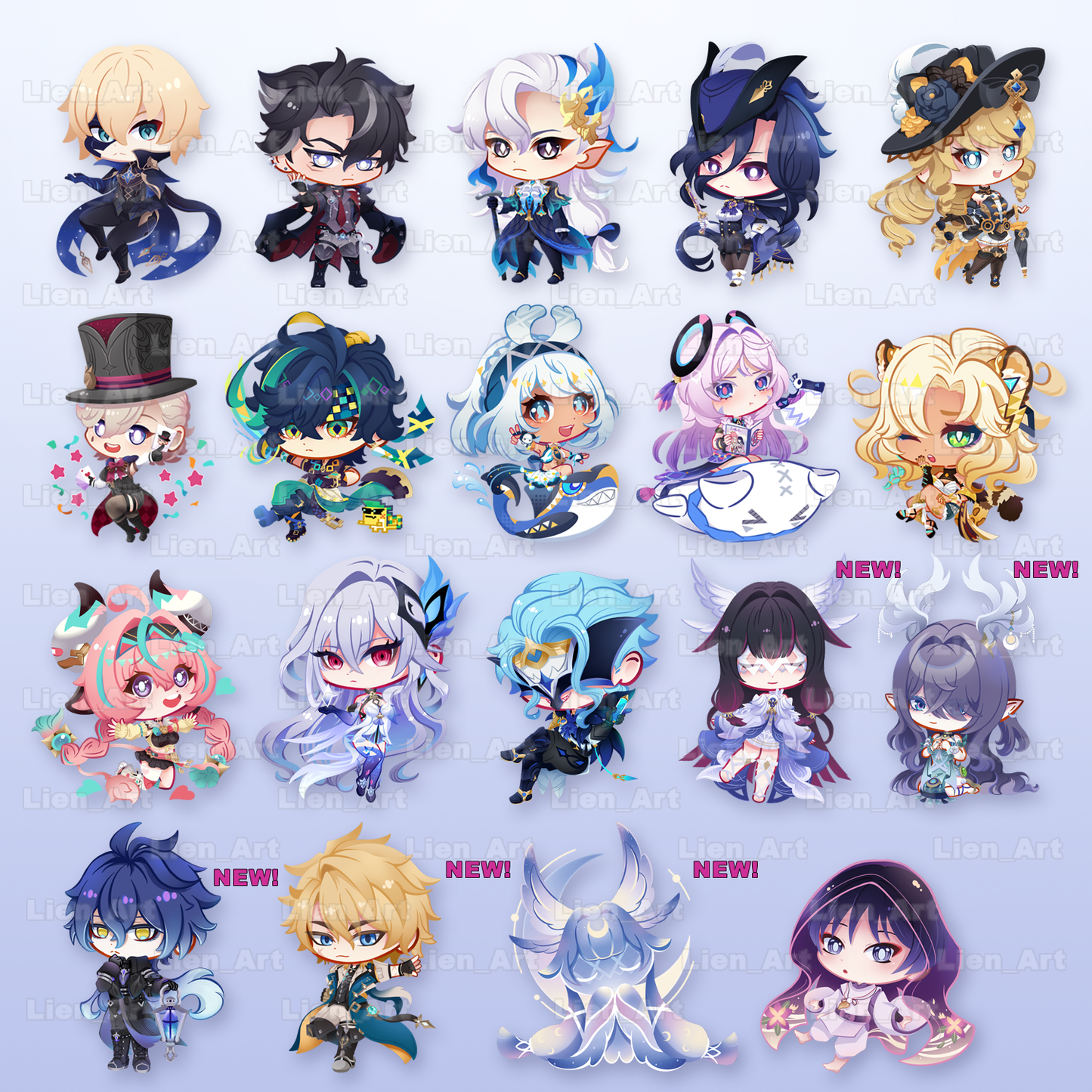 New charms added! [Genshin Impact] Charms