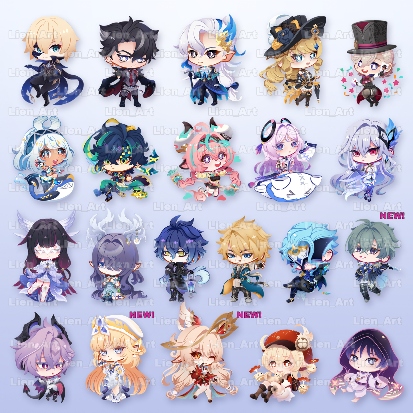 New charms added! [Genshin Impact] Charms