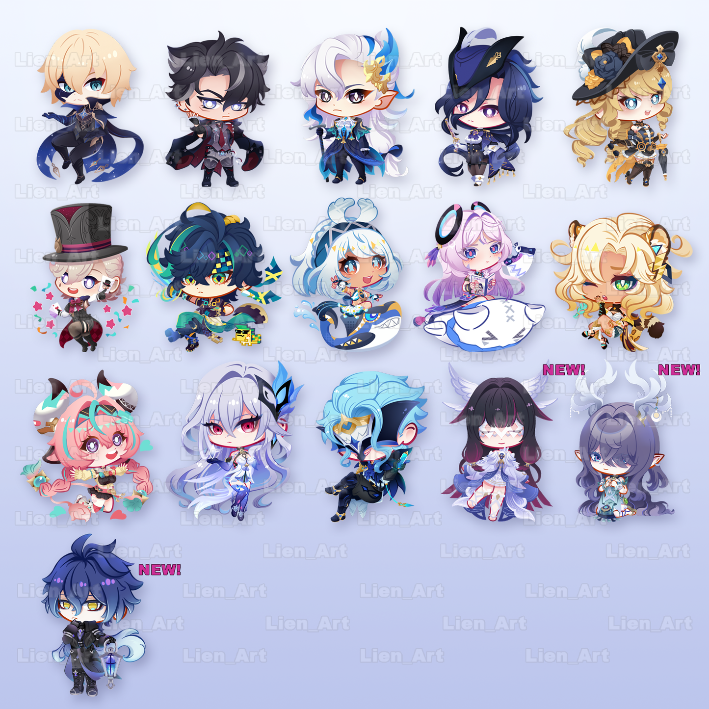 New charms added! [Genshin Impact] Charms