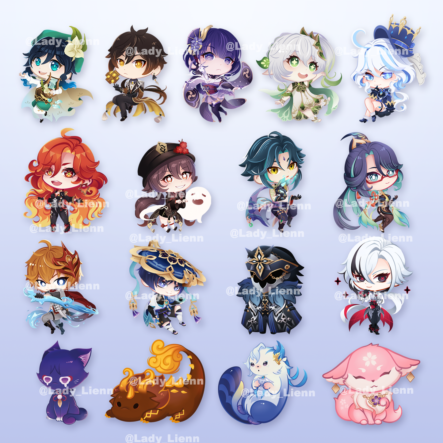 New charms added! [Genshin Impact] Charms