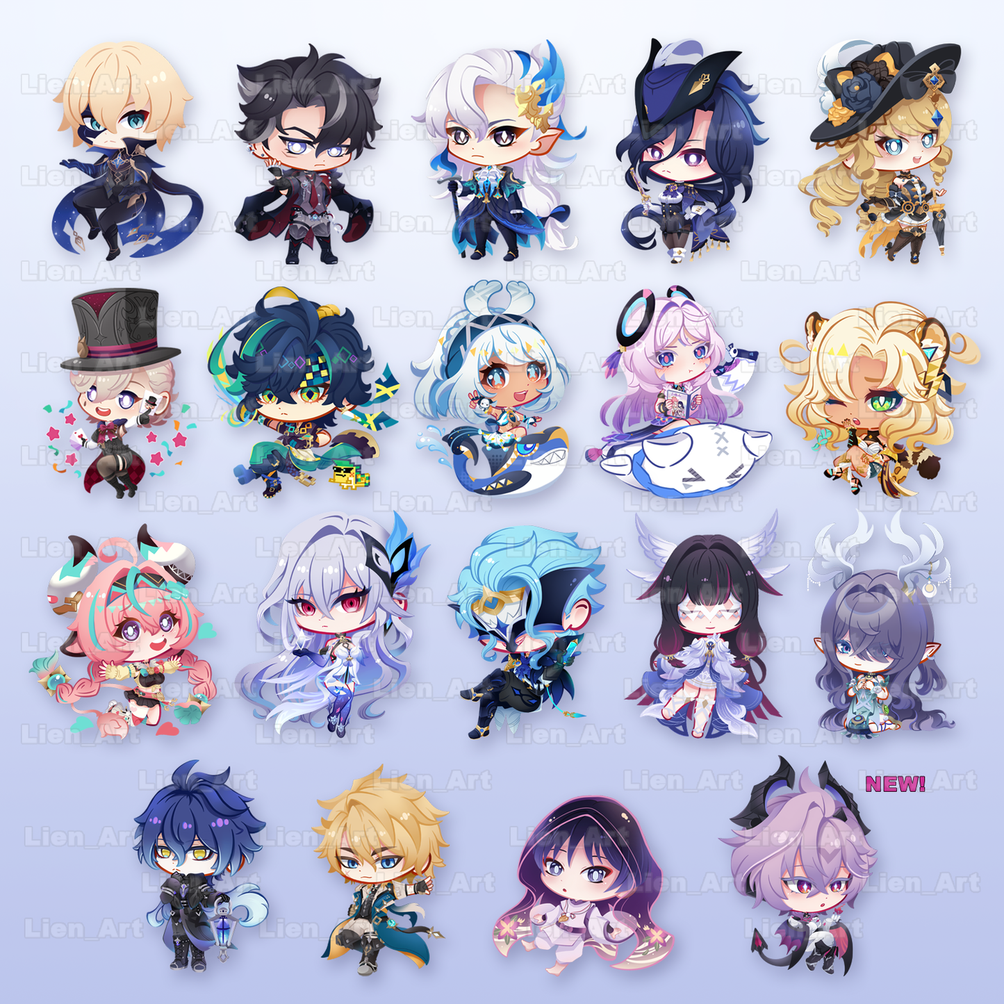 New charms added! [Genshin Impact] Charms