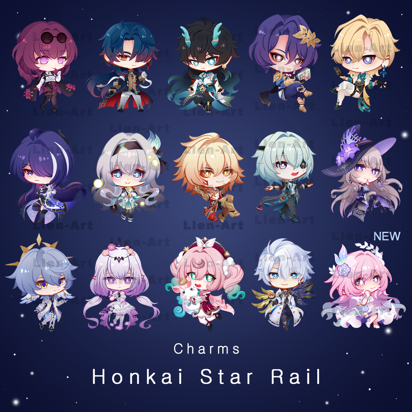 New charms added! [Honkai Star Rail] charms