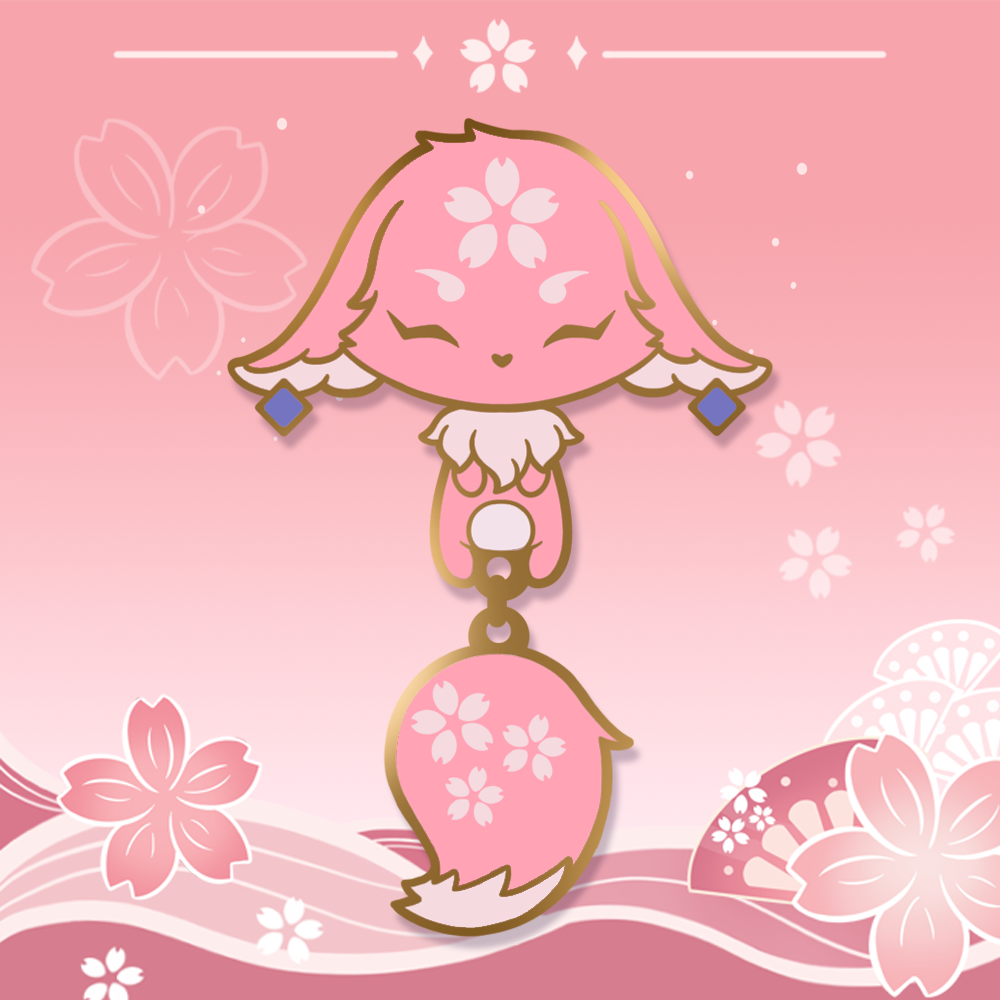 [ Genshin Impact ] Yae Miko fox - enamel pin