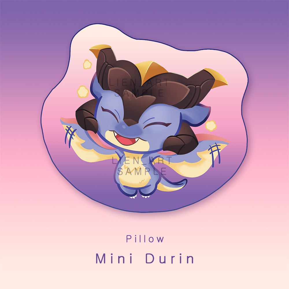 [Genshin Impact] Mini Durin - pillow