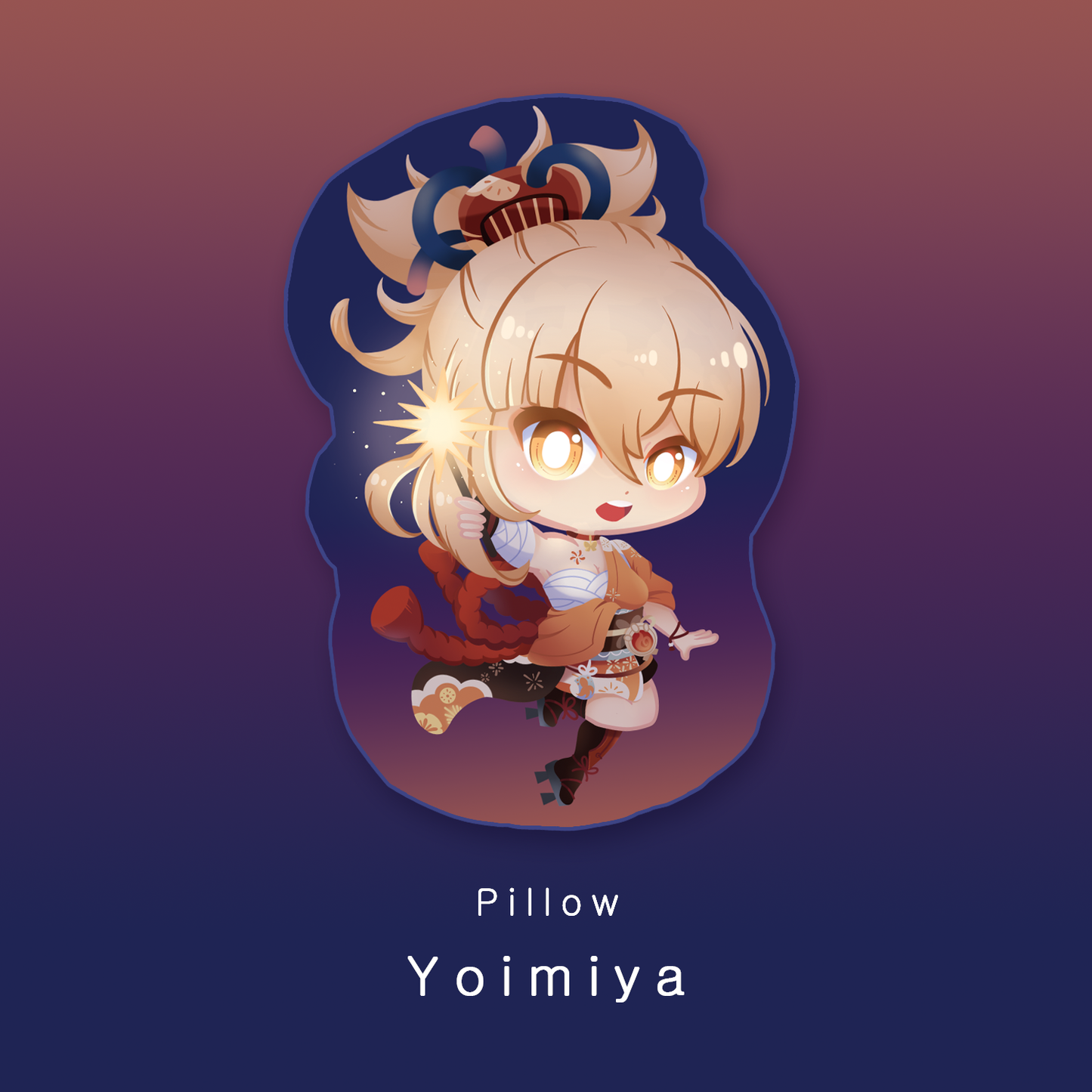 [Genshin Impact] Yoimiya - pillow