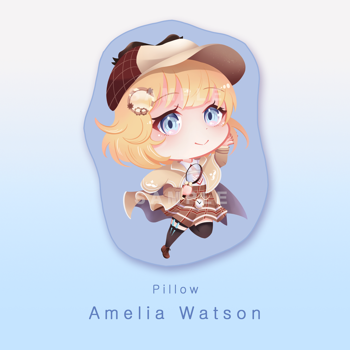 [Holo Live] Amelia Watson - pillow