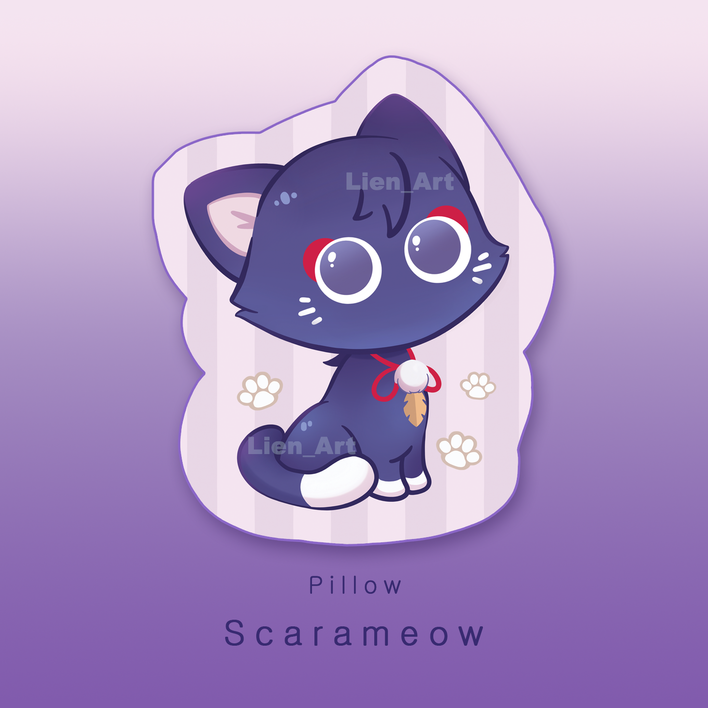 [Genshin Impact] Scarameow - pillow - renewal ver.
