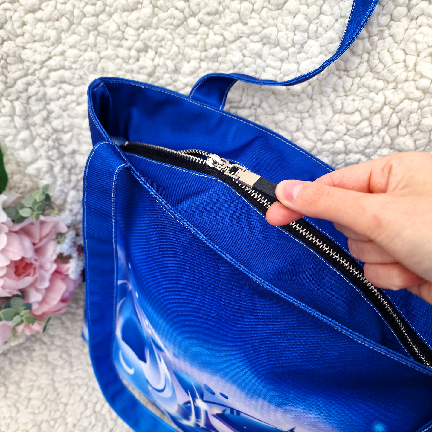 [ Genshin Impact ] Nod-Krai - Zipper tote bag