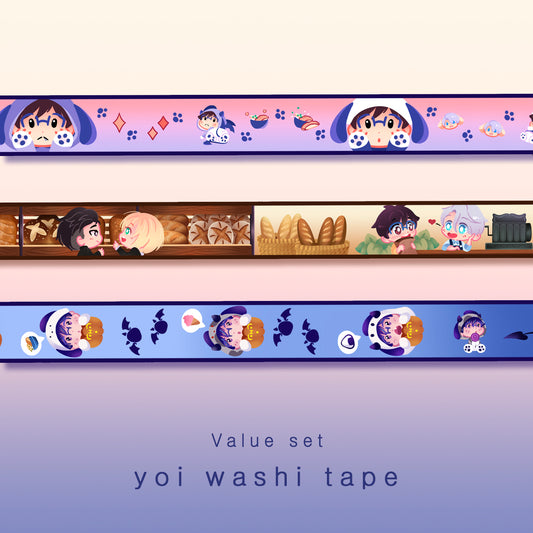 [Washi tape set] - Yuri!!! on ice - value set